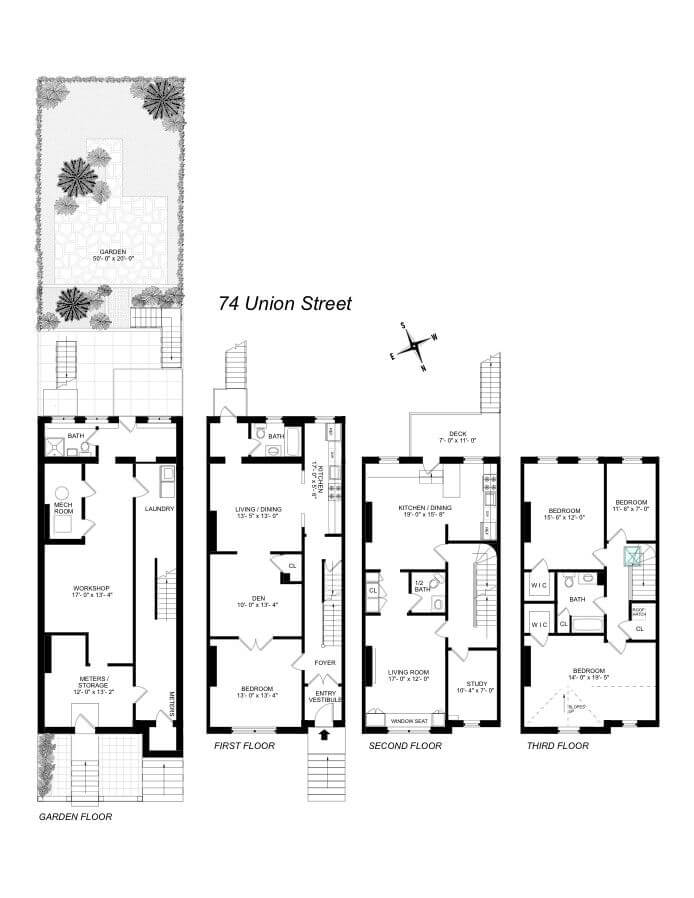 Manhattan Townhouse Floor Plan Rare Historic Gothic Revival Townhouse in Columbia Street 