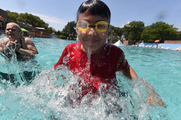 sunset park pool