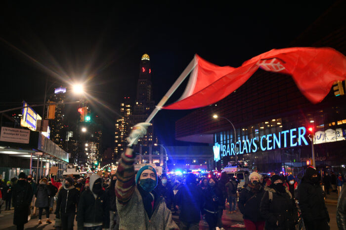 protest barclays center