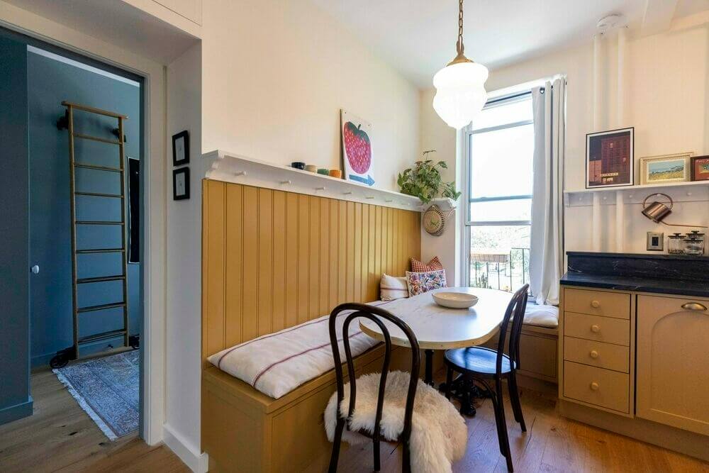 interior of #3 608 henry street carroll gardens brooklyn