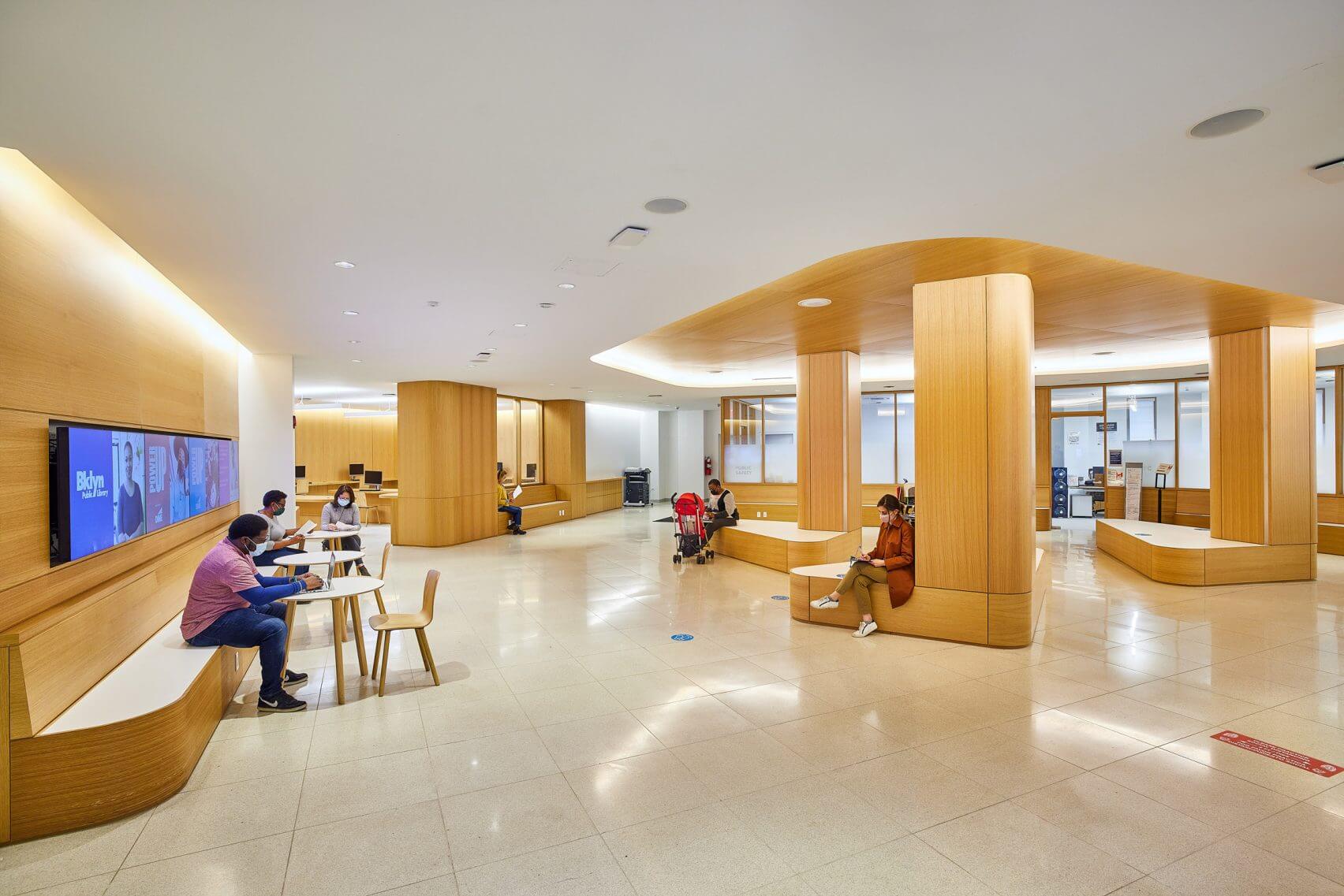 interior of brooklyn central library