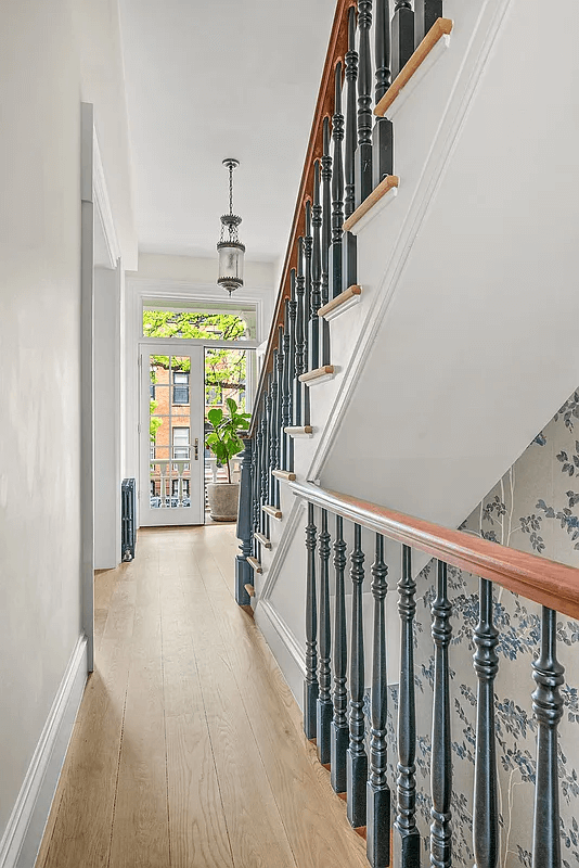 parlor hall with view to porch