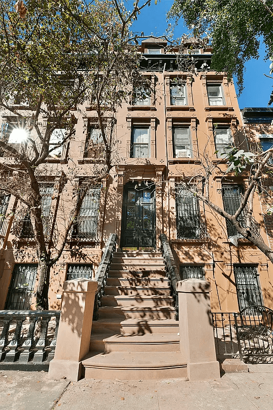 the brownstone exterior