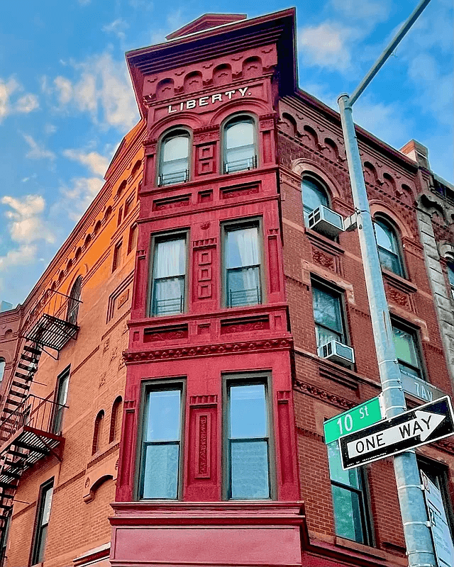 exterior with red brick exterior