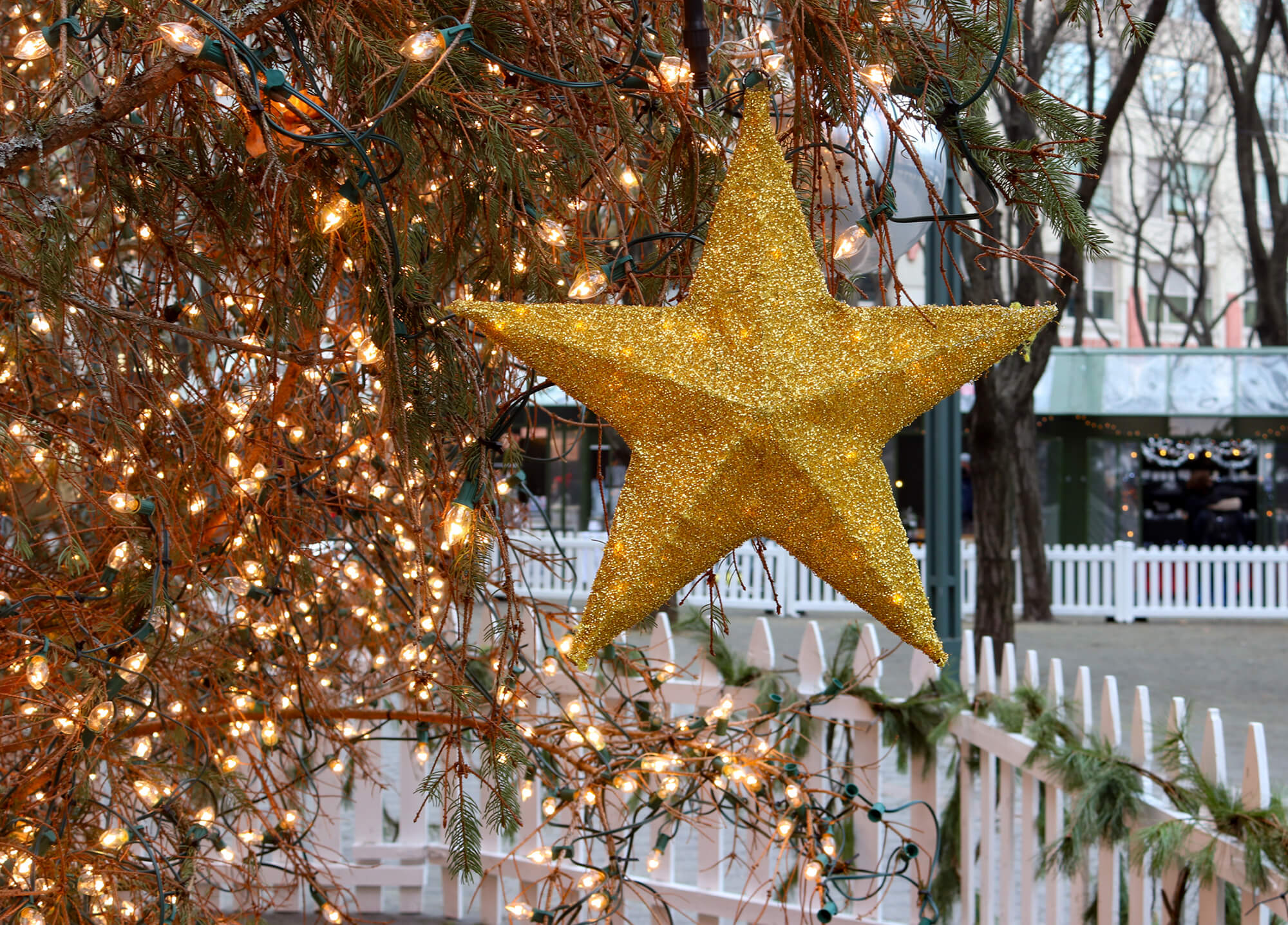 Brooklyn NY All Day Everyday Christmas Tree Ornament