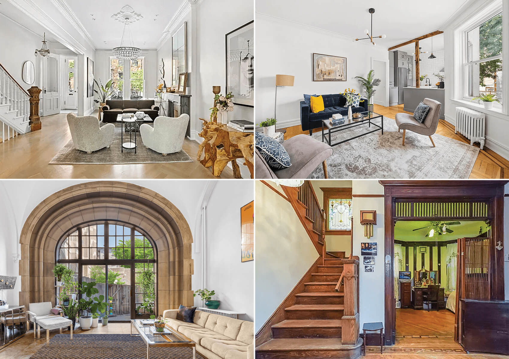 brooklyn listings - collage of brooklyn homes for sale