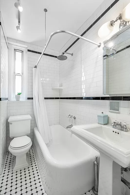 bathroom with white fixtures