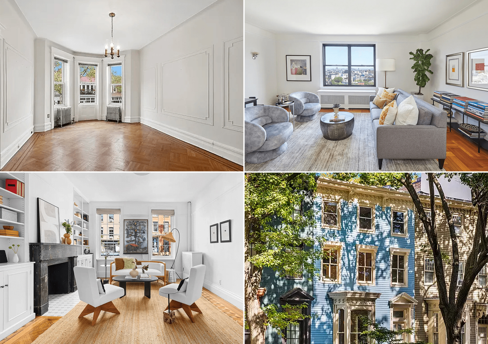 brooklyn listings - collage of brooklyn homes for sale