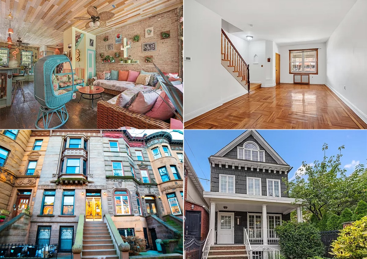 brooklyn listings - collage of brooklyn homes for sale