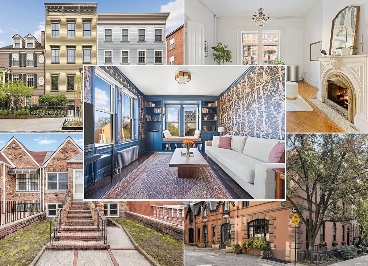 brooklyn listings - collage of brooklyn homes for sale