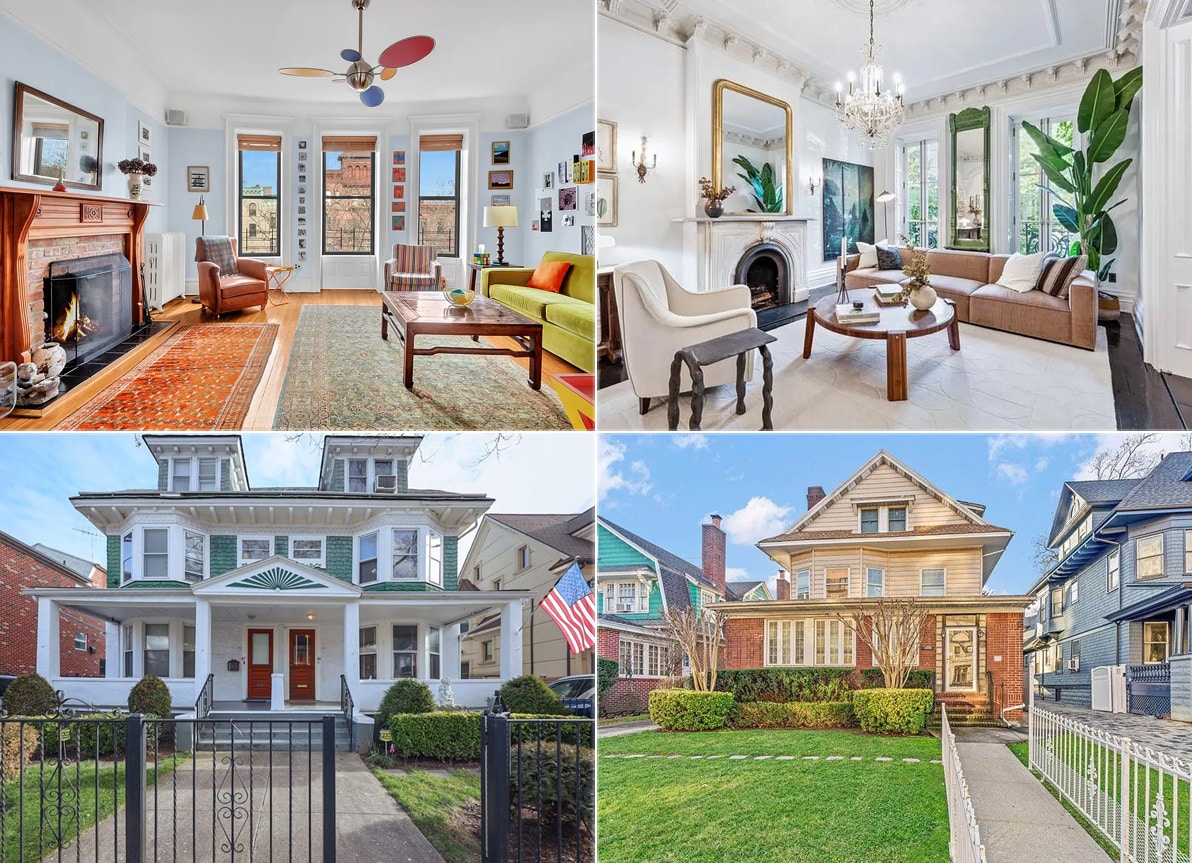 brooklyn listings - collage of brooklyn homes for sale