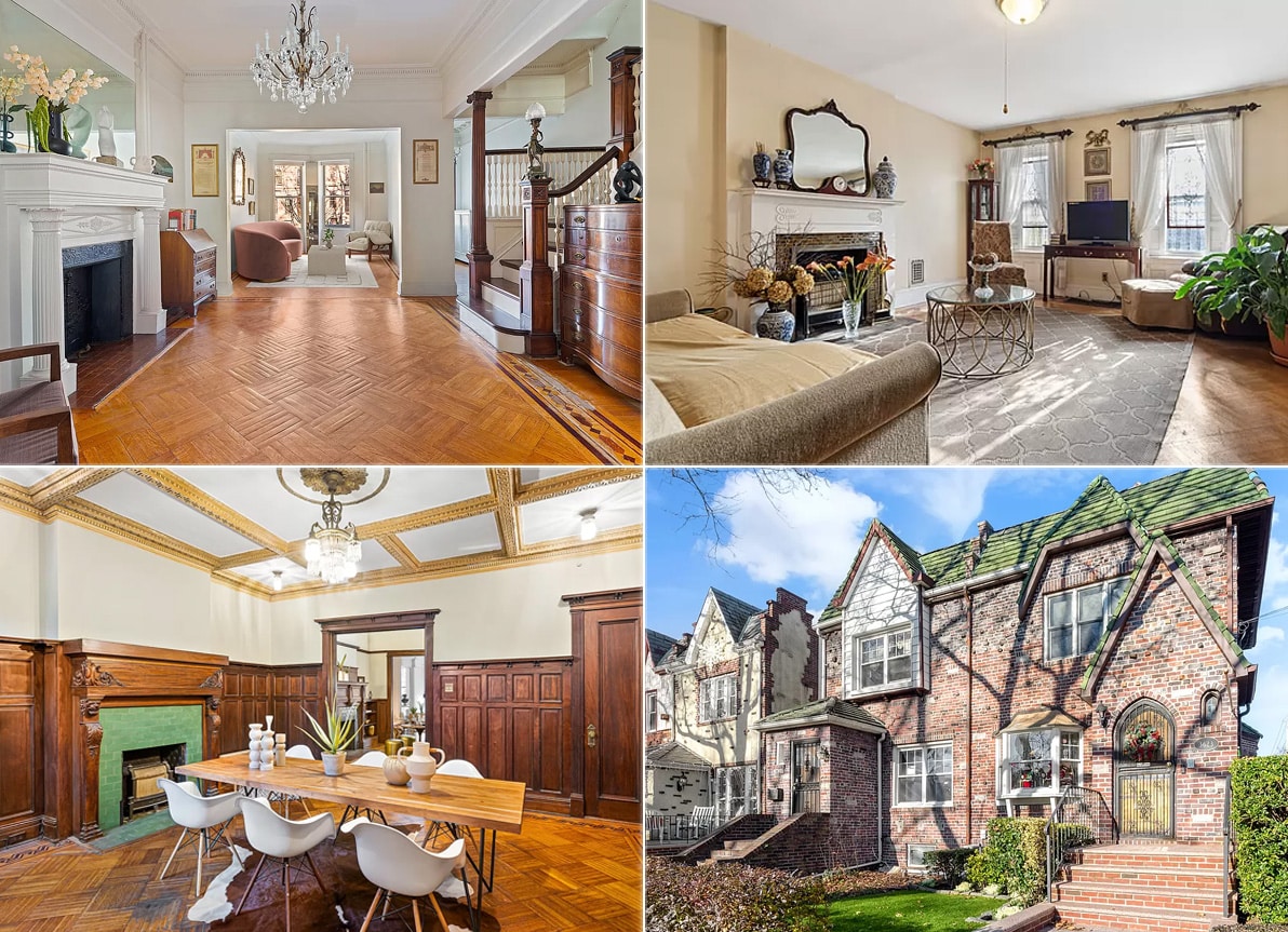 brooklyn listings - collage of homes for sale