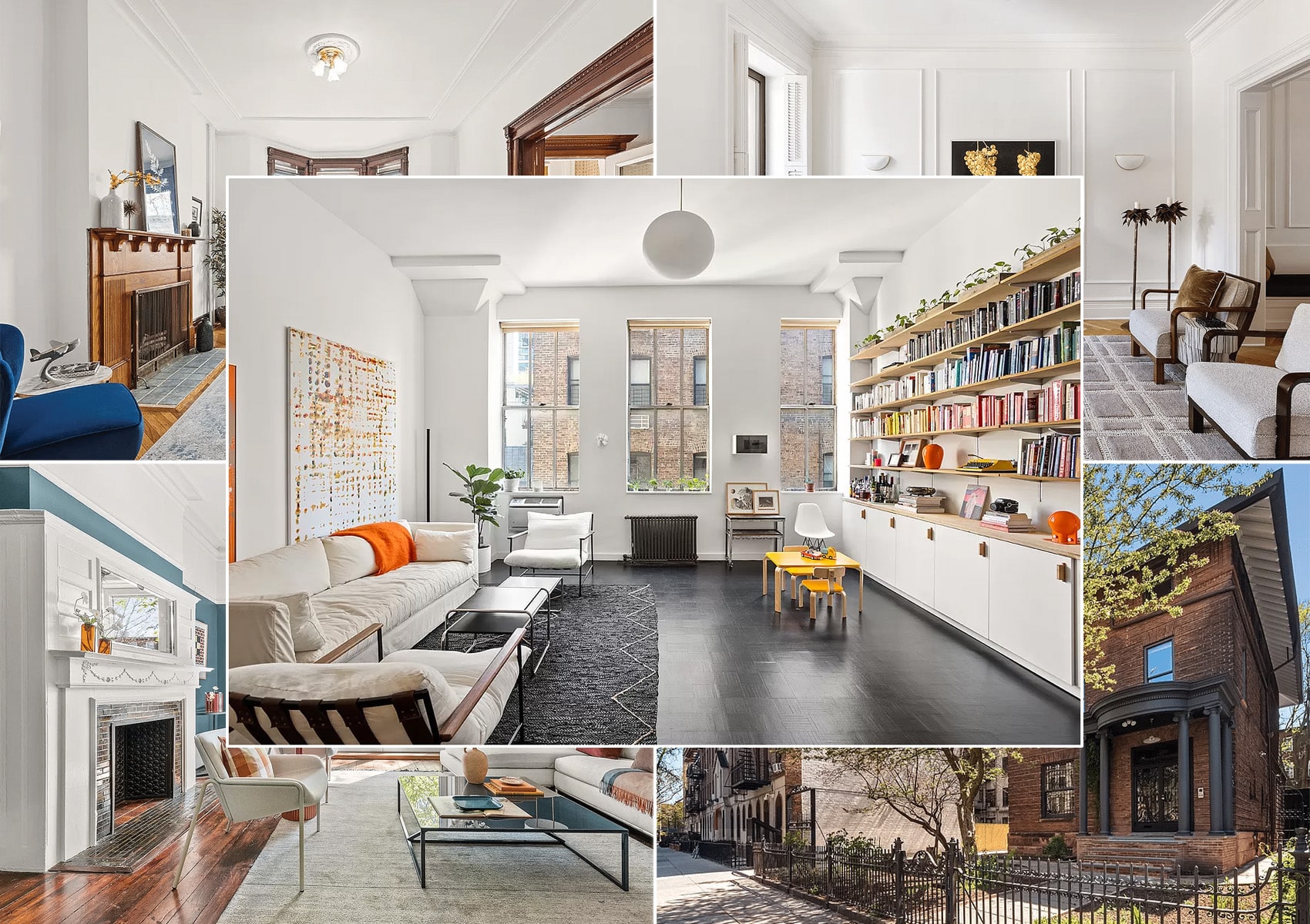 brooklyn listings - collage of brooklyn homes for sale