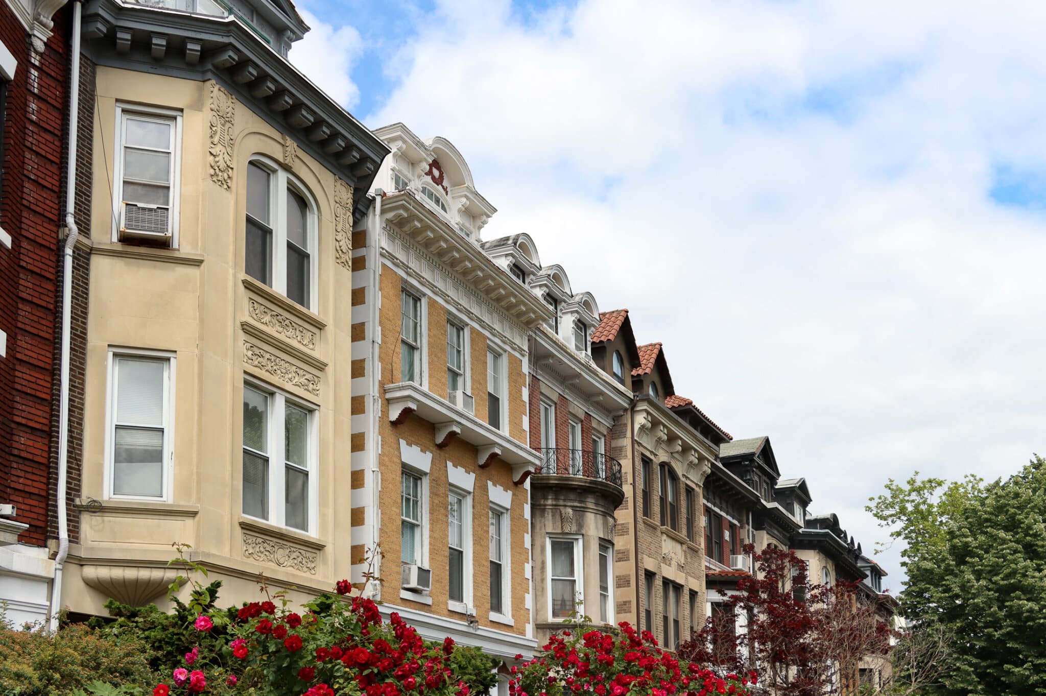 row of houses