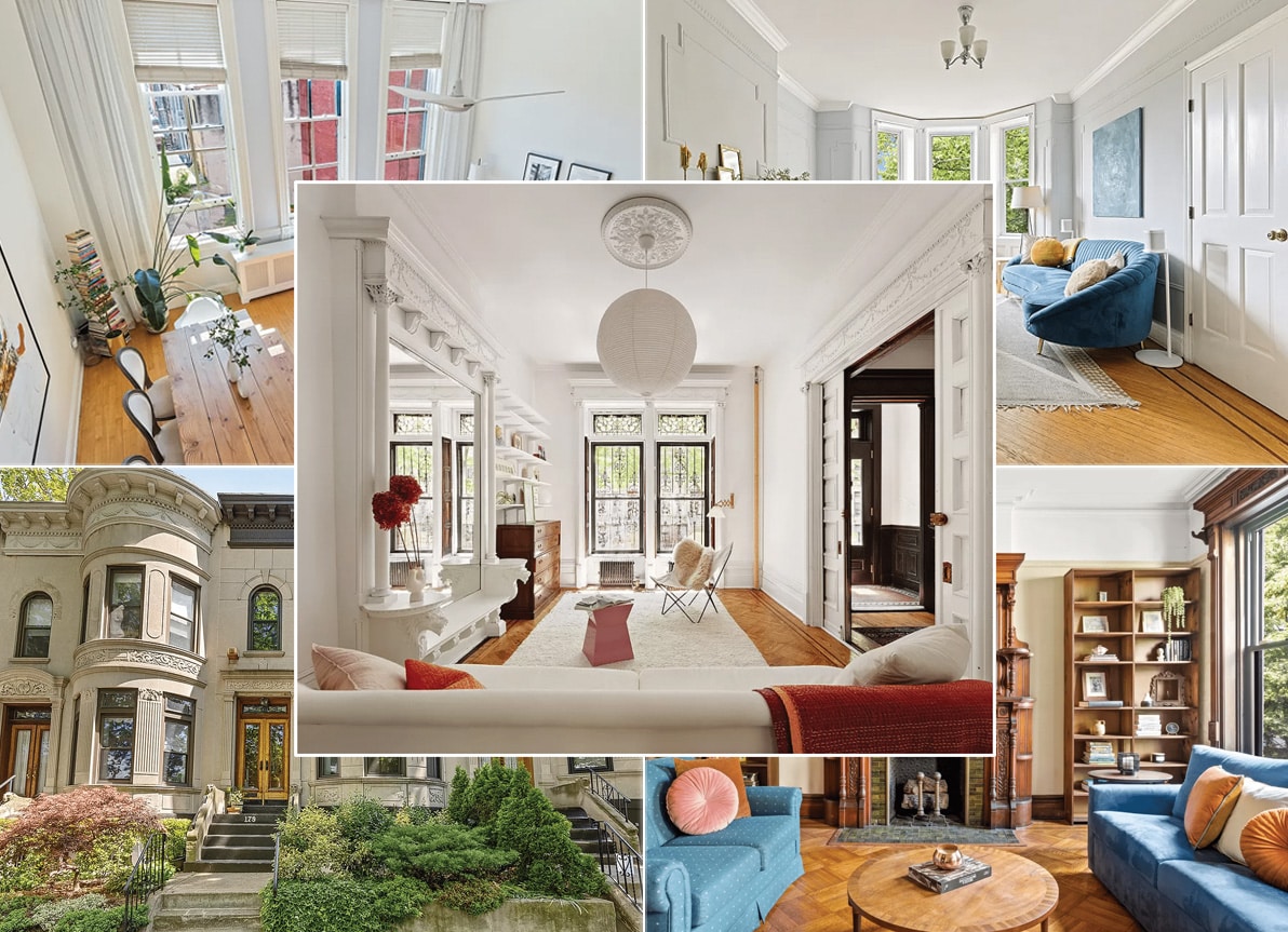 brooklyn listings - collage of brooklyn homes for sale