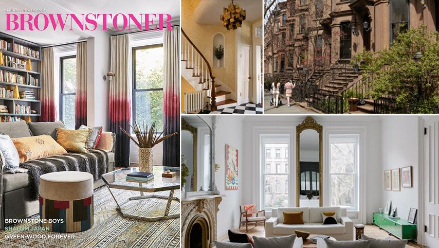 Brownstoner magazine collage of images