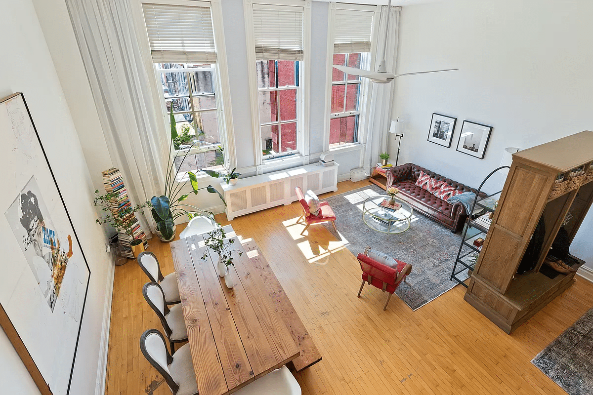 prospect heights -living room with wood floor