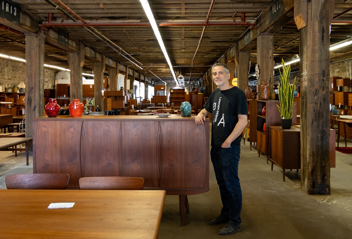 david at the front of the store