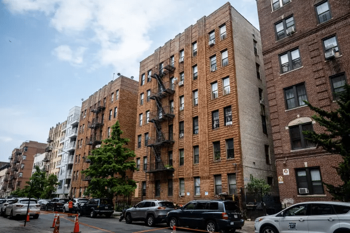 brick apartment building