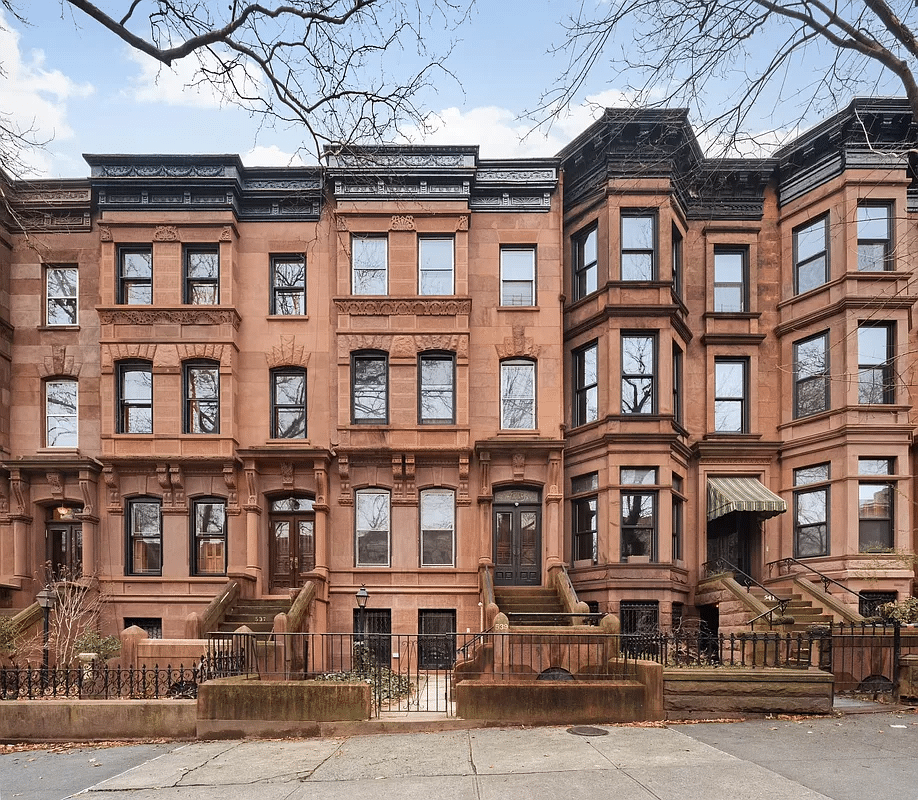 park slope - brownstone exterior