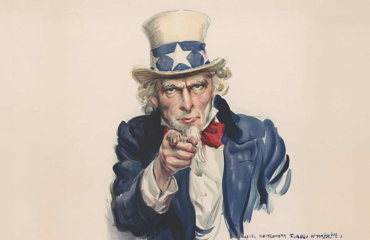 uncle sam pointing a finger