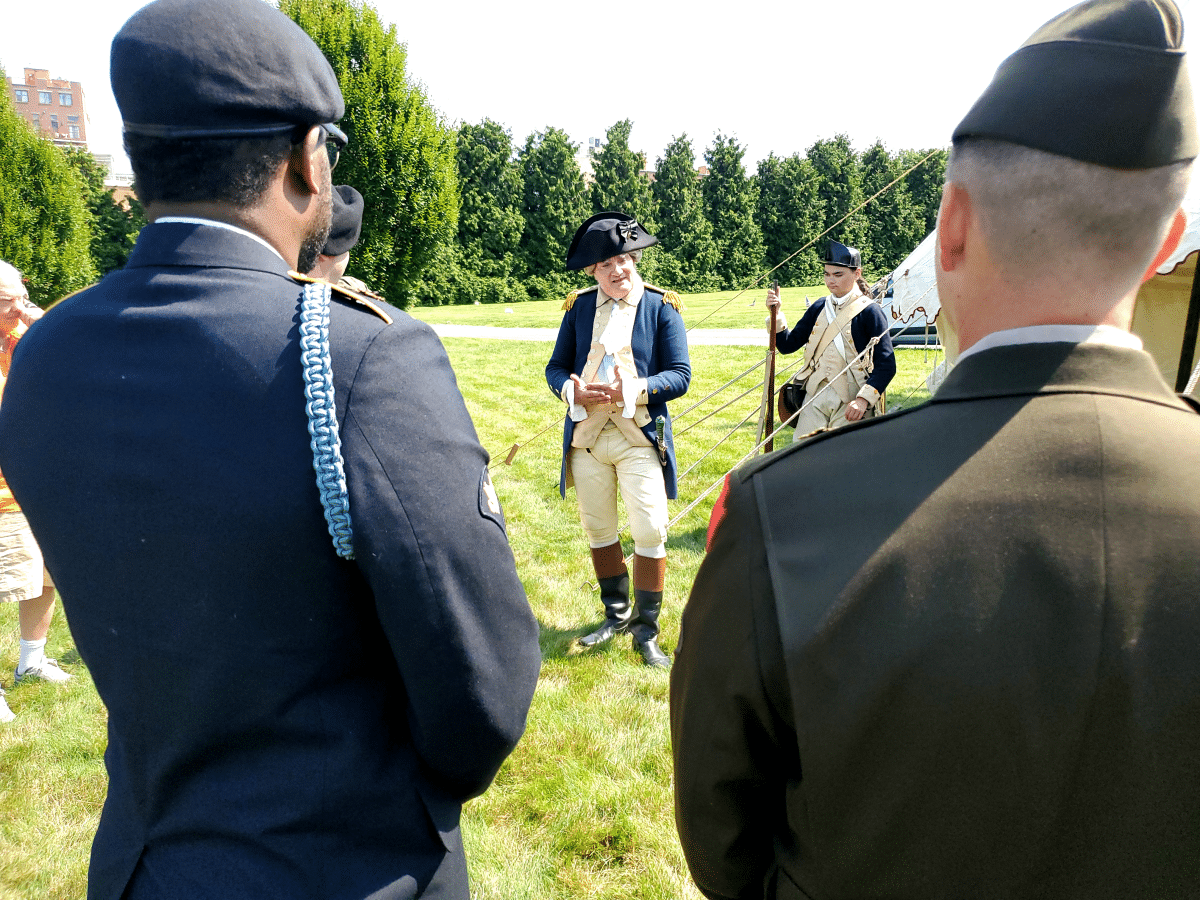 green-wood - a george washington reenactor