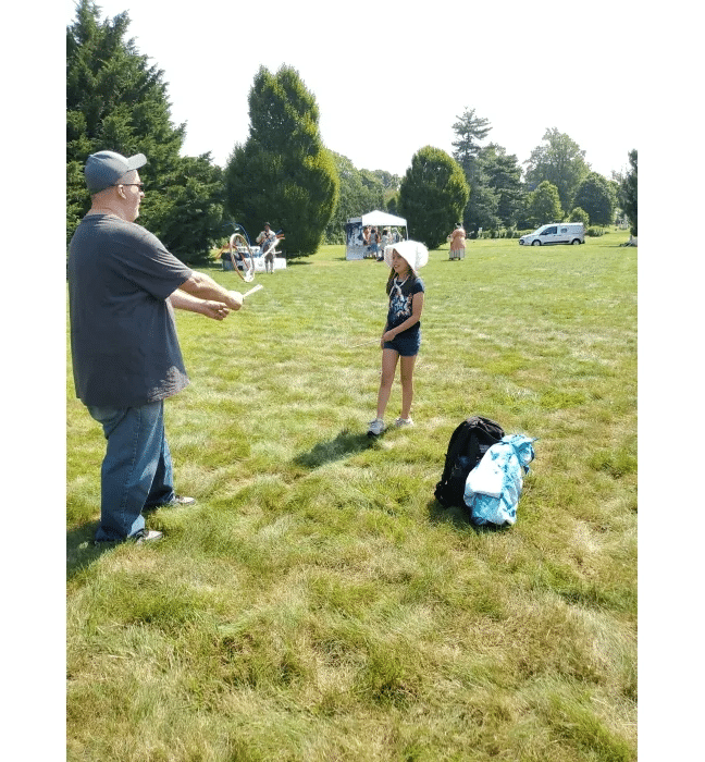 people on the lawn at green-wood