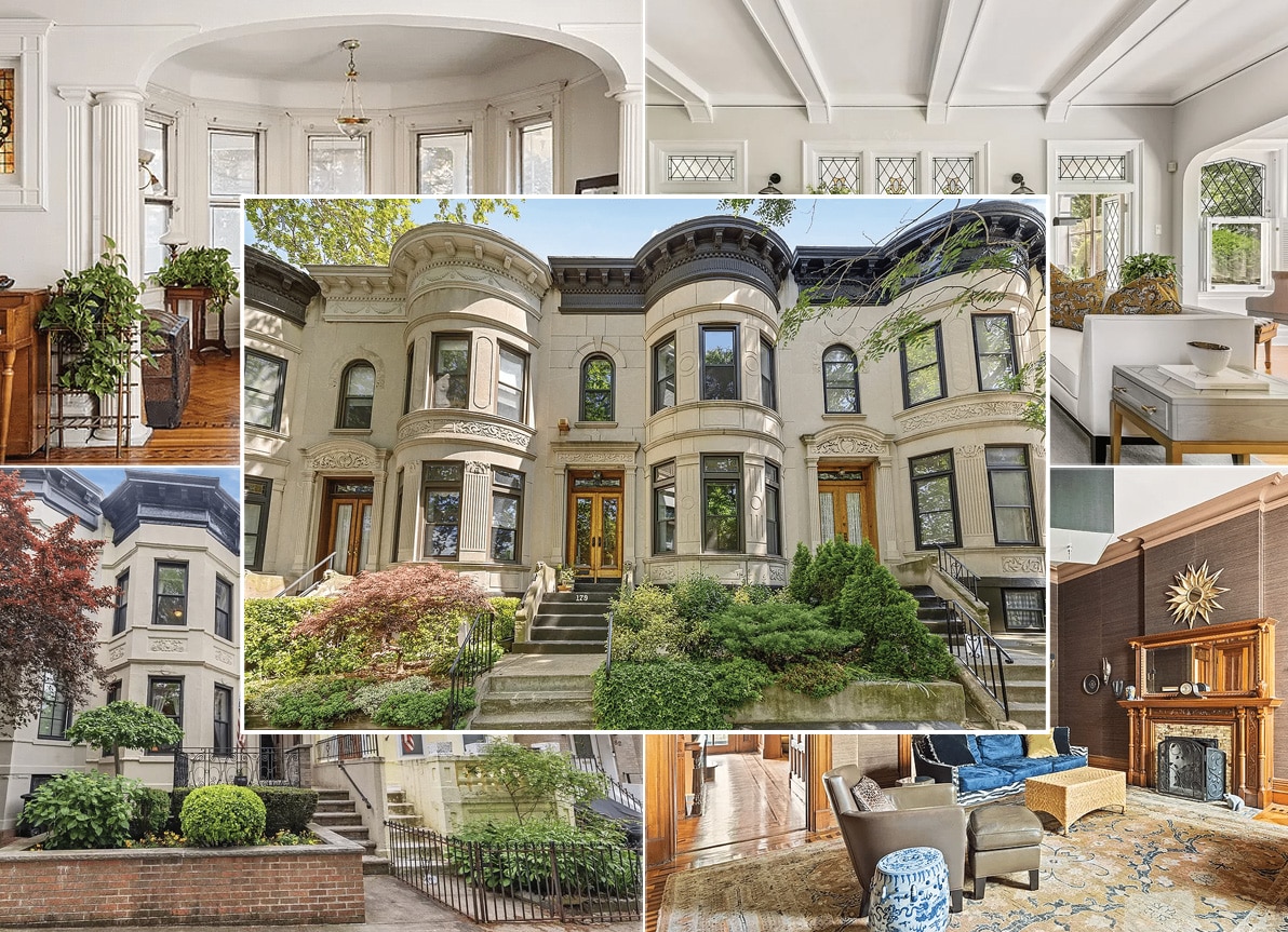 A terraced house in Cobble Hill