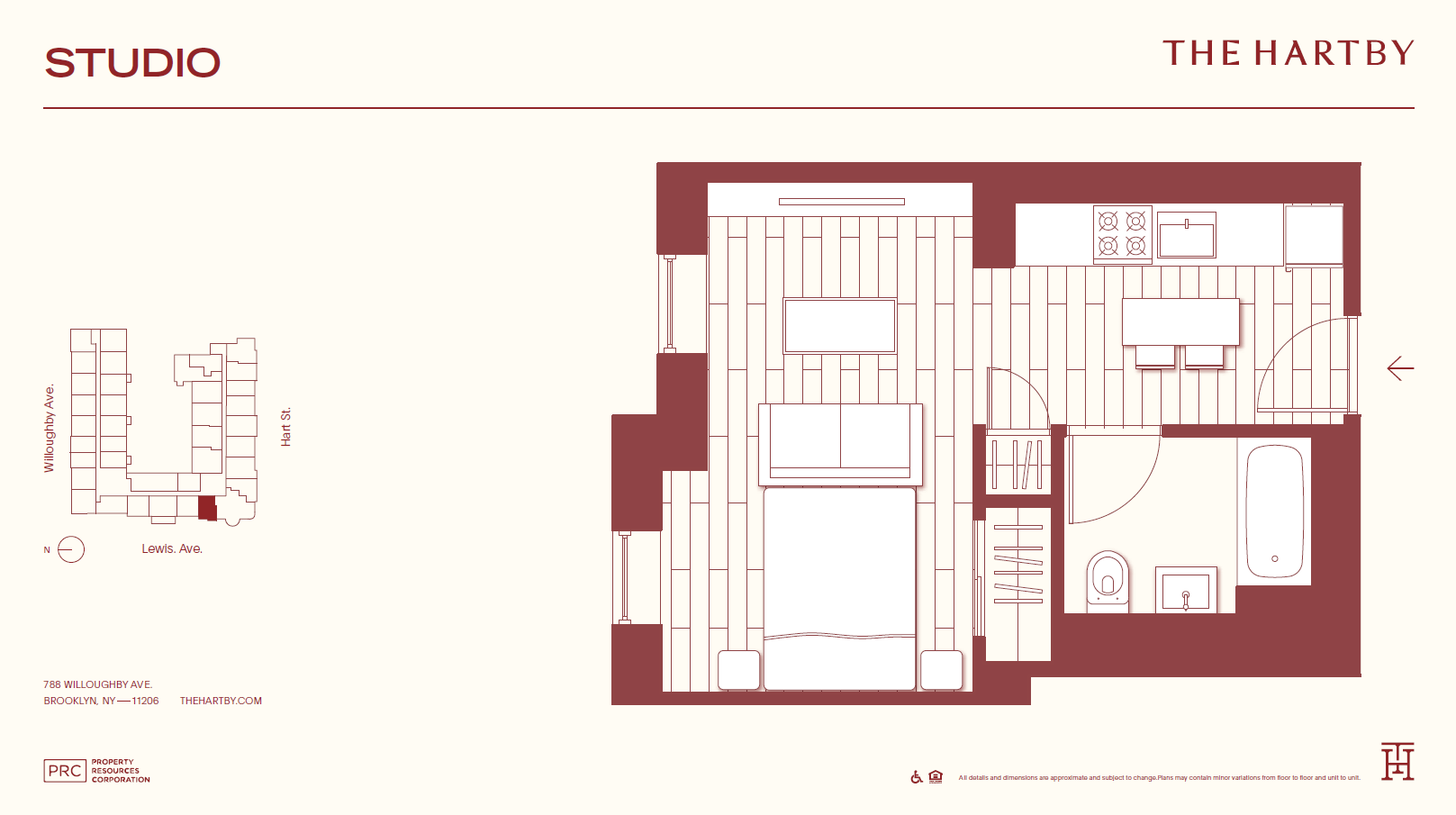 studio floor plan