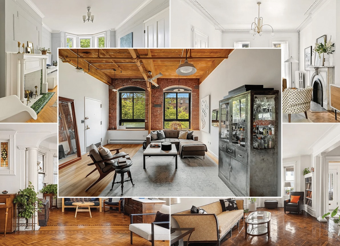 brooklyn listings - collage of brooklyn homes for sale