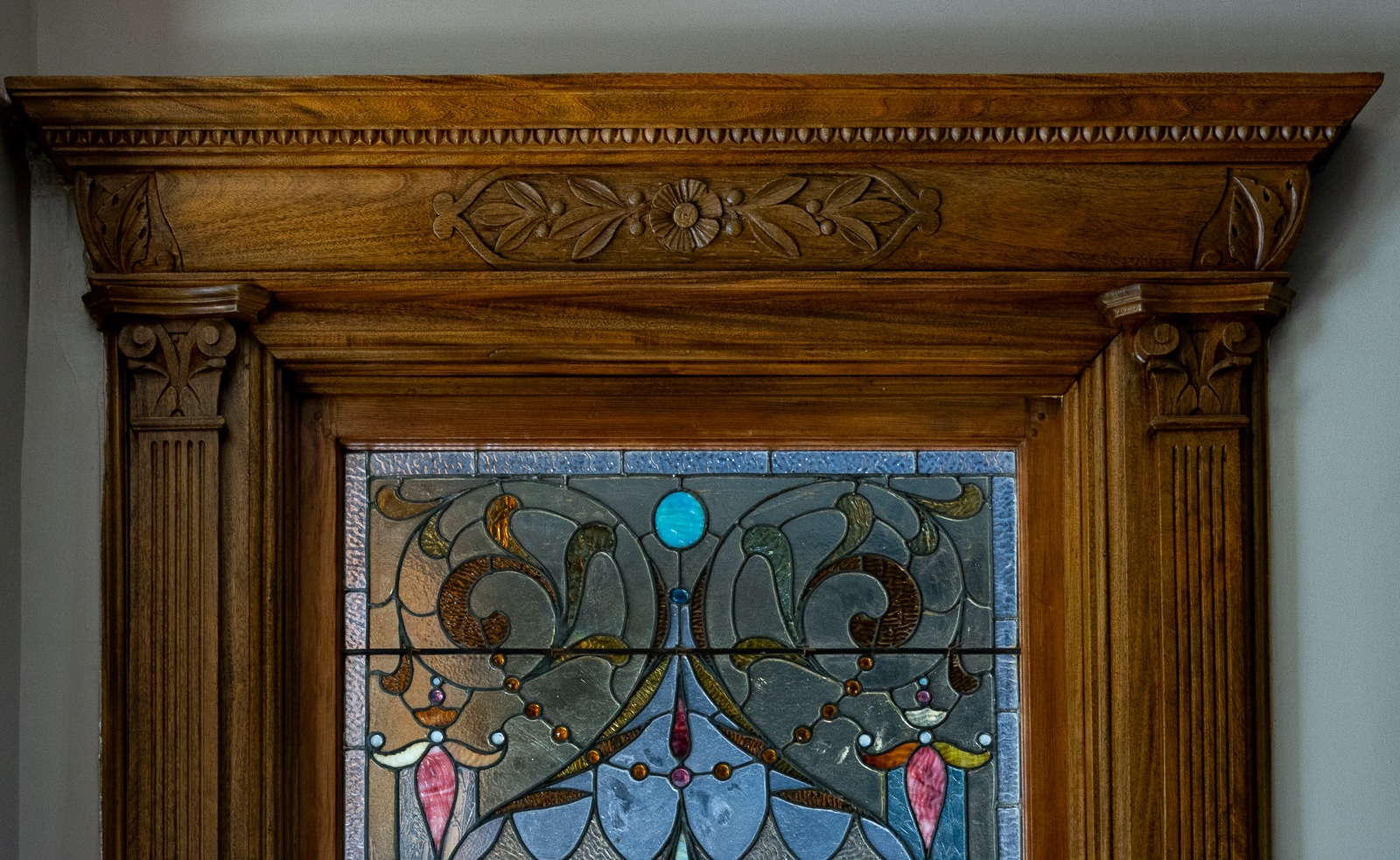 stained glass window