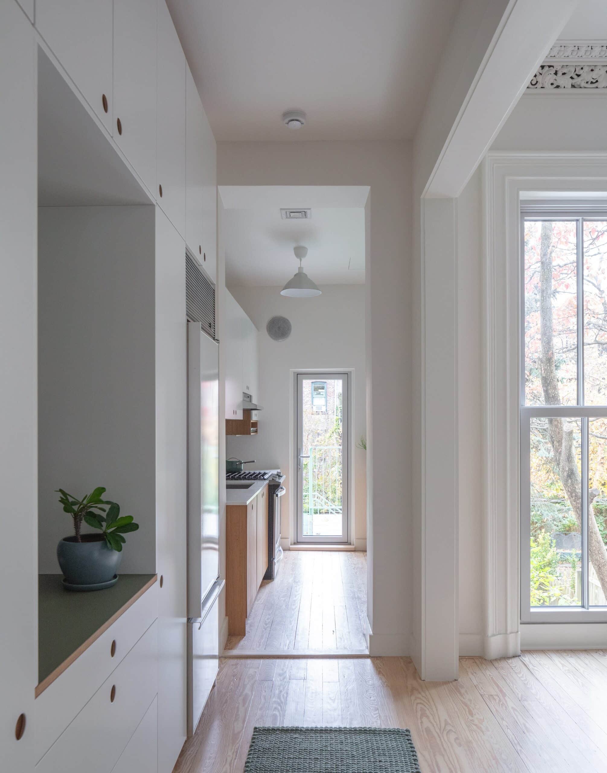 VIEW TO KITCHEN FROM HALLWAY