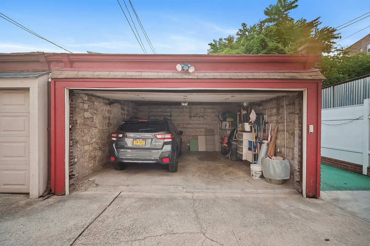 garage with room for two cars