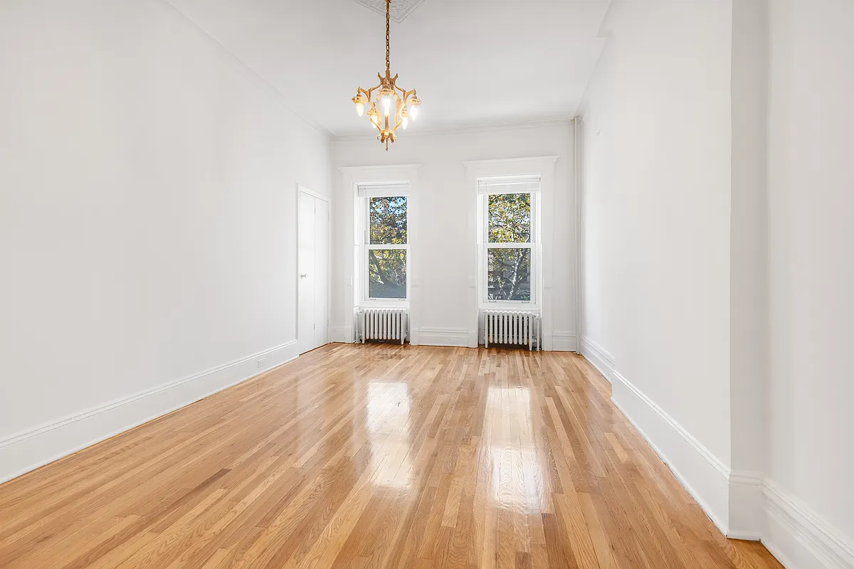 bedroom with two windows