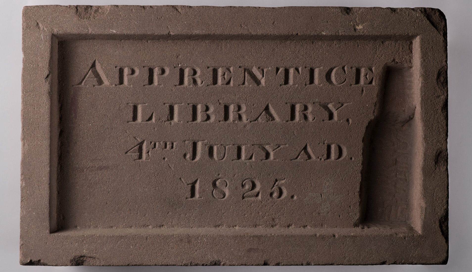 brooklyn museum - brownstone cornerstone