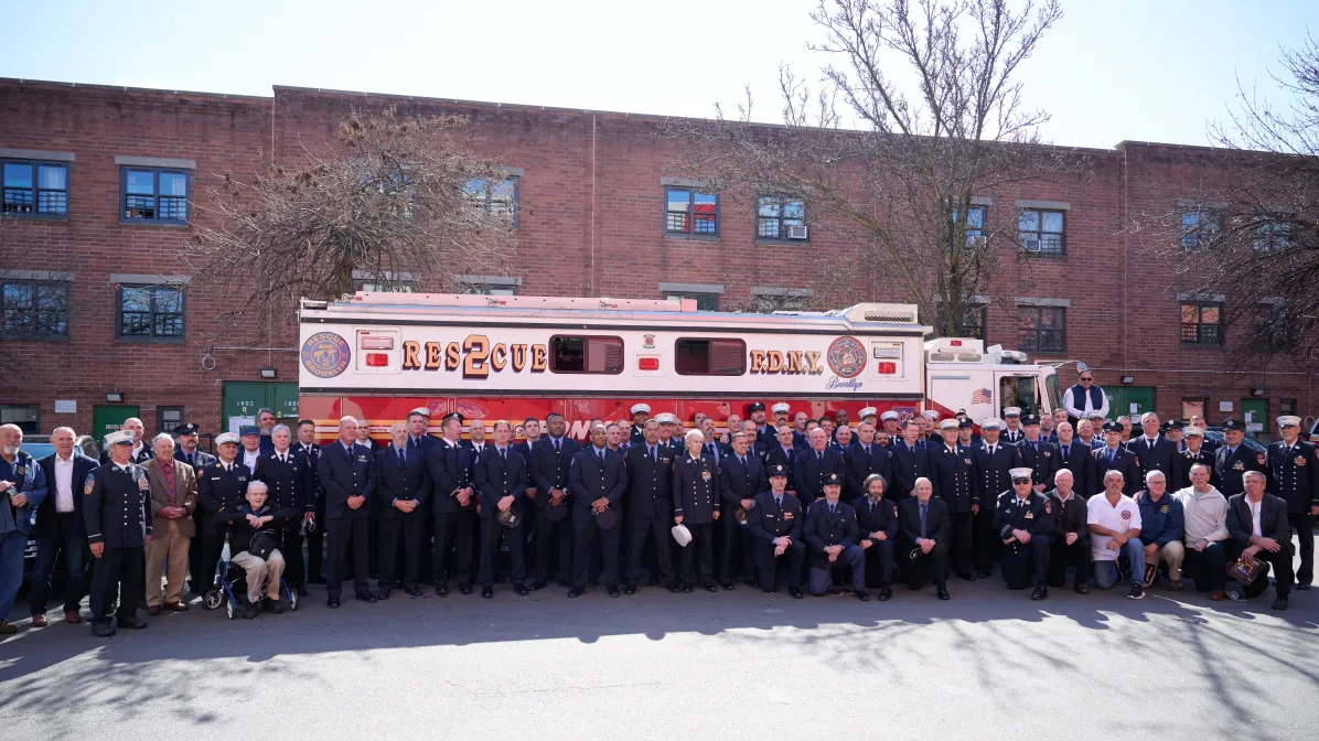 rescue company 2 - group shot on sterling place